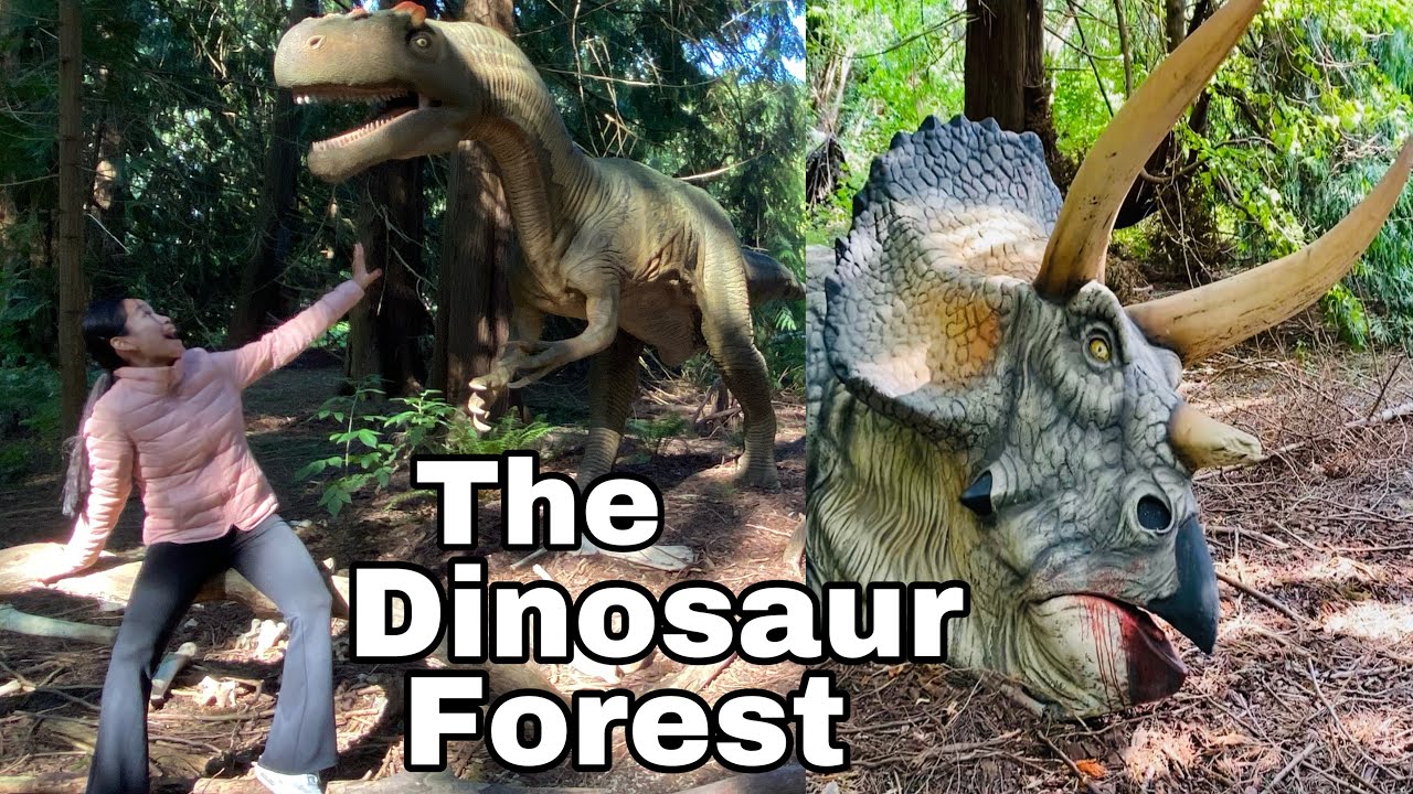 THE DINOSAUR FOREST OF KNUTHENBORG SAFARI PARK