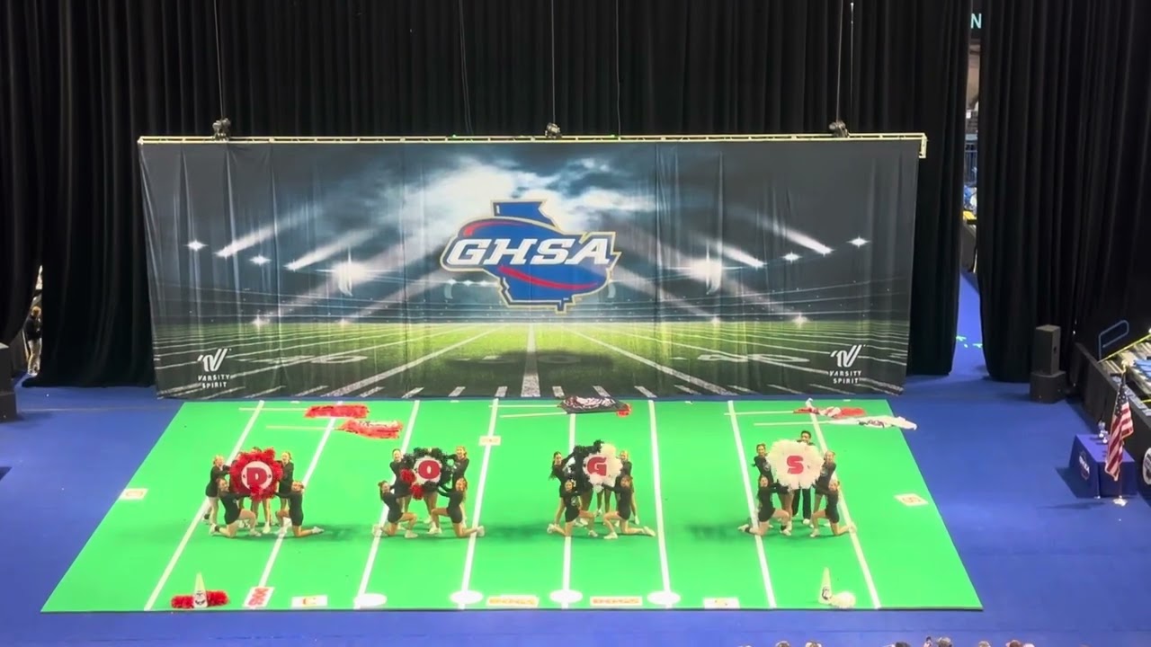 2024 Cedartown Gameday State Cheer Team, GHSA State Competition- 1st Routine to qualify for Finals