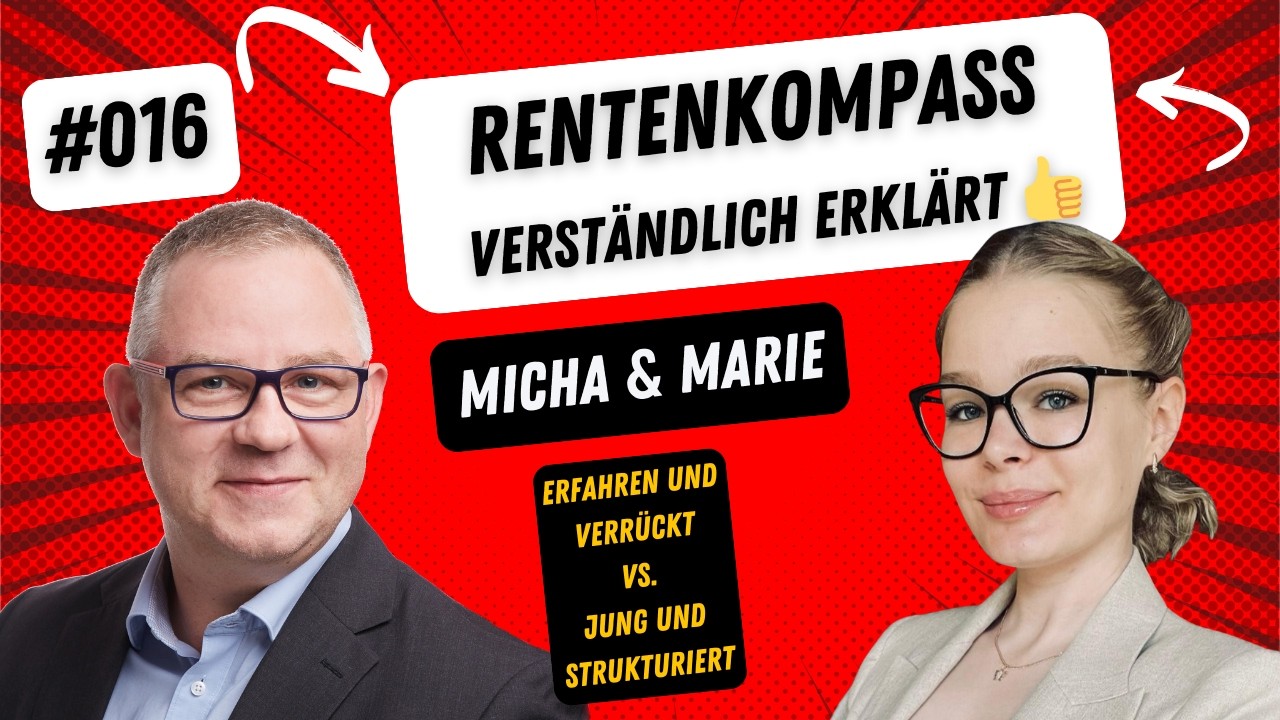 Wie mache ich meine Rente sicher? zum Beispiel mit dem Rentenkompass # 016 M&M