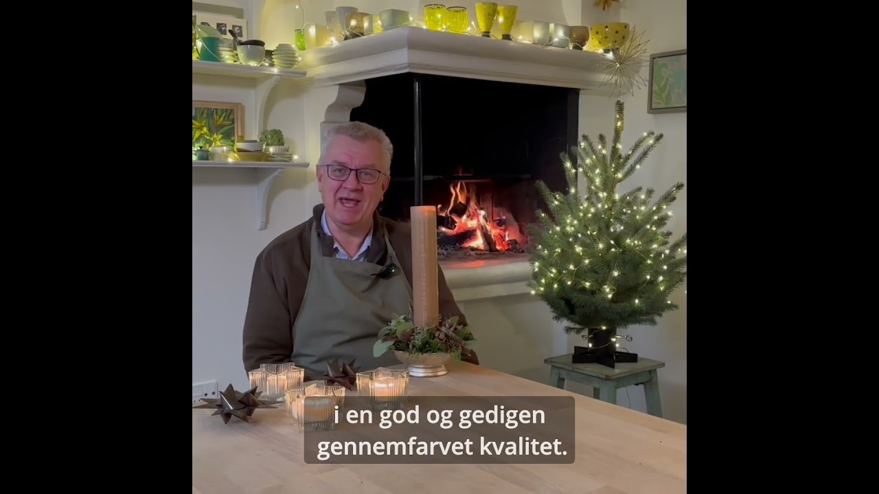 Svanem&aelig;rket kalenderlys i god kvalitet