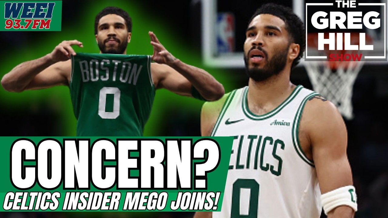 Time to WORRY When it Comes to Jayson Tatum? Celtics Insider Mego Joins ||The Greg Hill Show