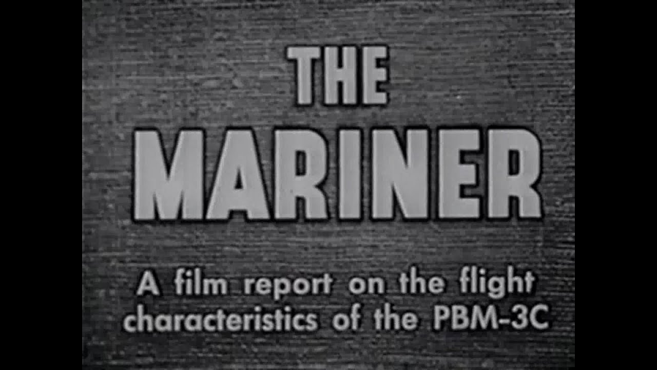 1943, PBM C3, MARTIN MARINER, US Navy Training Film