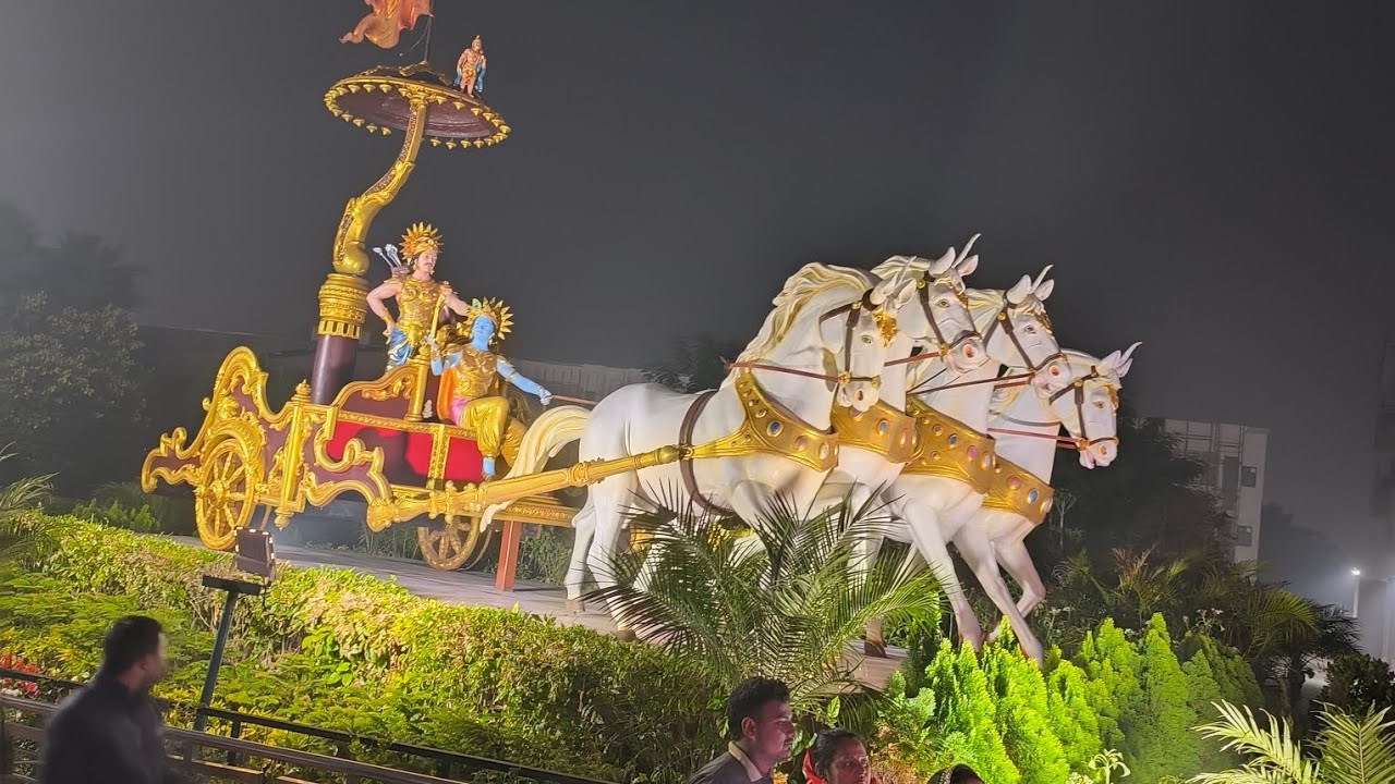 प्रेम मंदिर में खूबसूरत झांकियां Beautiful Tableau In Prem Mandir #vrindavan #premmandirvrindavan 