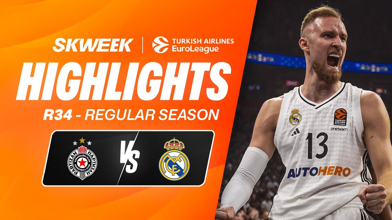 IT CAME DOWN TO THE WIRE 🤯 ! - Partizan Belgrade vs Real Madrid - EuroLeague Highlights R34