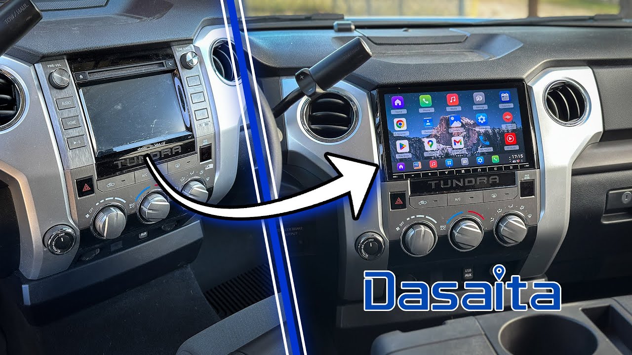 Лучший сенсорный экран для Toyota Tundra 2014–2021 годов? Dasaita с беспроводным CarPlay/Android ...