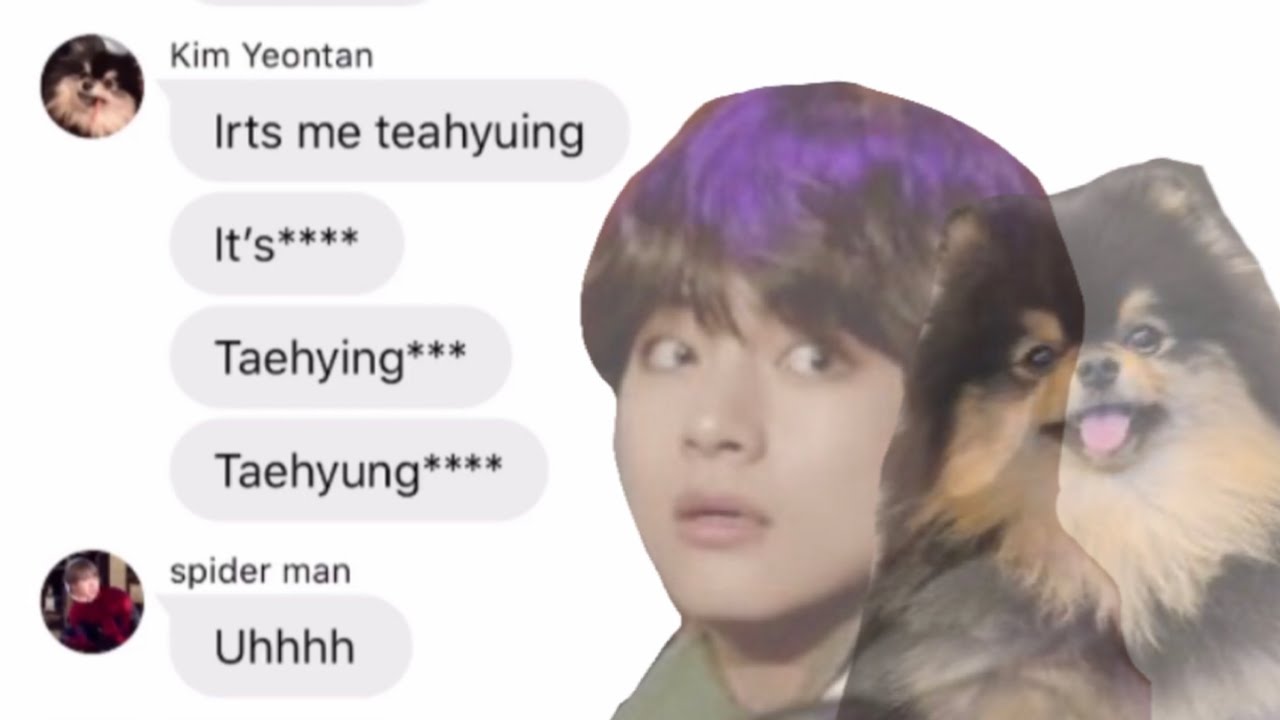 BTS Texts- TaE aNd YeOnTaN sWiTcHeD BoDiEs!