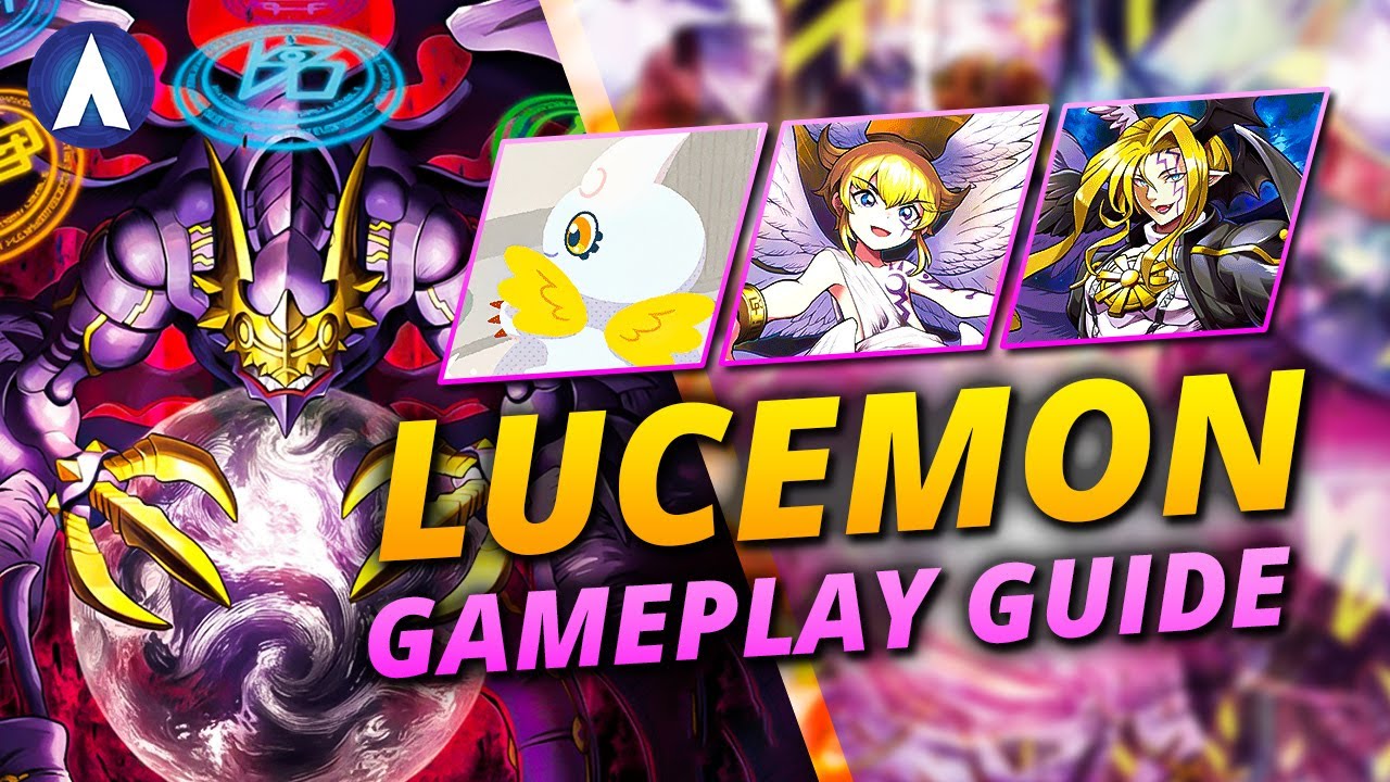 БОЛЕПНЫЕ РЕШЕНИЯ!!! Руководство по игре за колоду Lucemon в режиме Сатаны | Карточная игра Digimo...