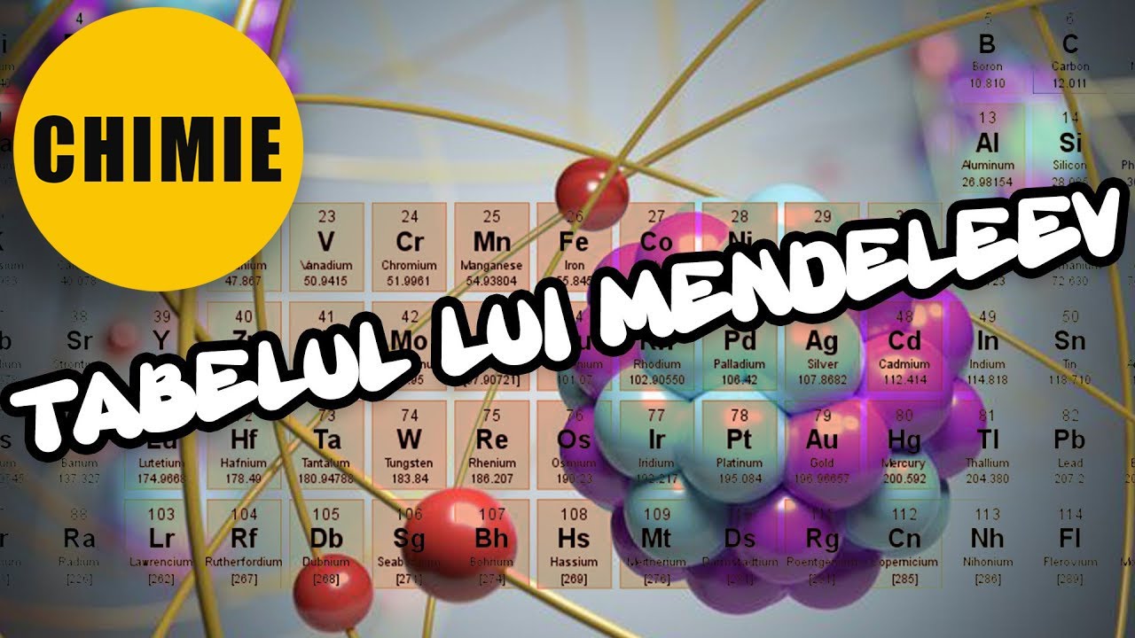 CHIMIE Clasa 7 - EP.8 - TABELUL PERIODIC AL ELEMENTELOR A LUI MENDELEEV.