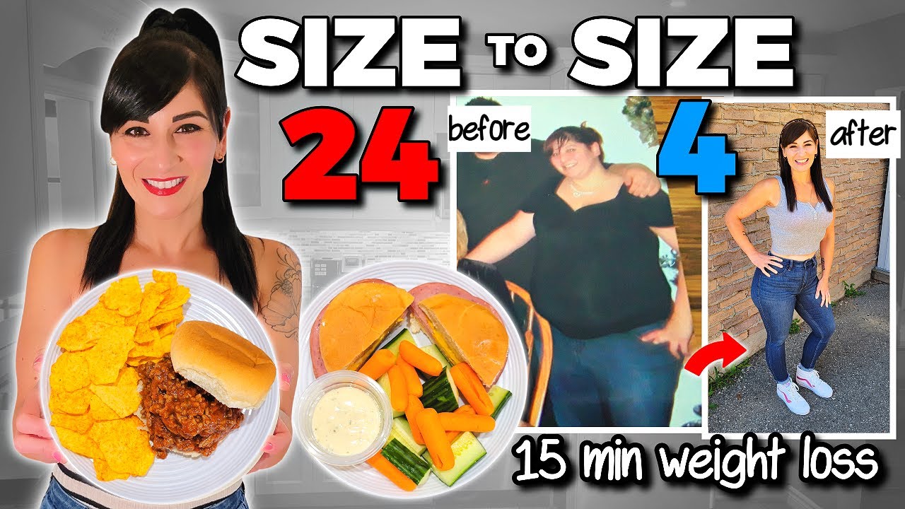 2 Easy 15 Minute Meals I'm Eating for FAST WEIGHT LOSS (Size 24 to Size 4)