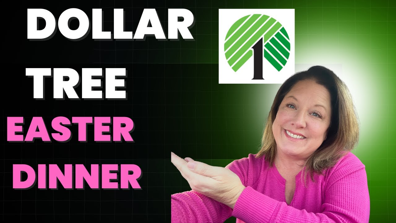 $15 DOLLAR TREE Easter MEAL || EXTREME BUDGET HOLIDAY MEALS || CHEAP MEALS