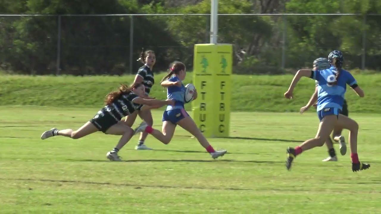 U15 Girls 7s | NSWRU State Championships: Warringah Rats V Two Blues | Round 3 | 2024