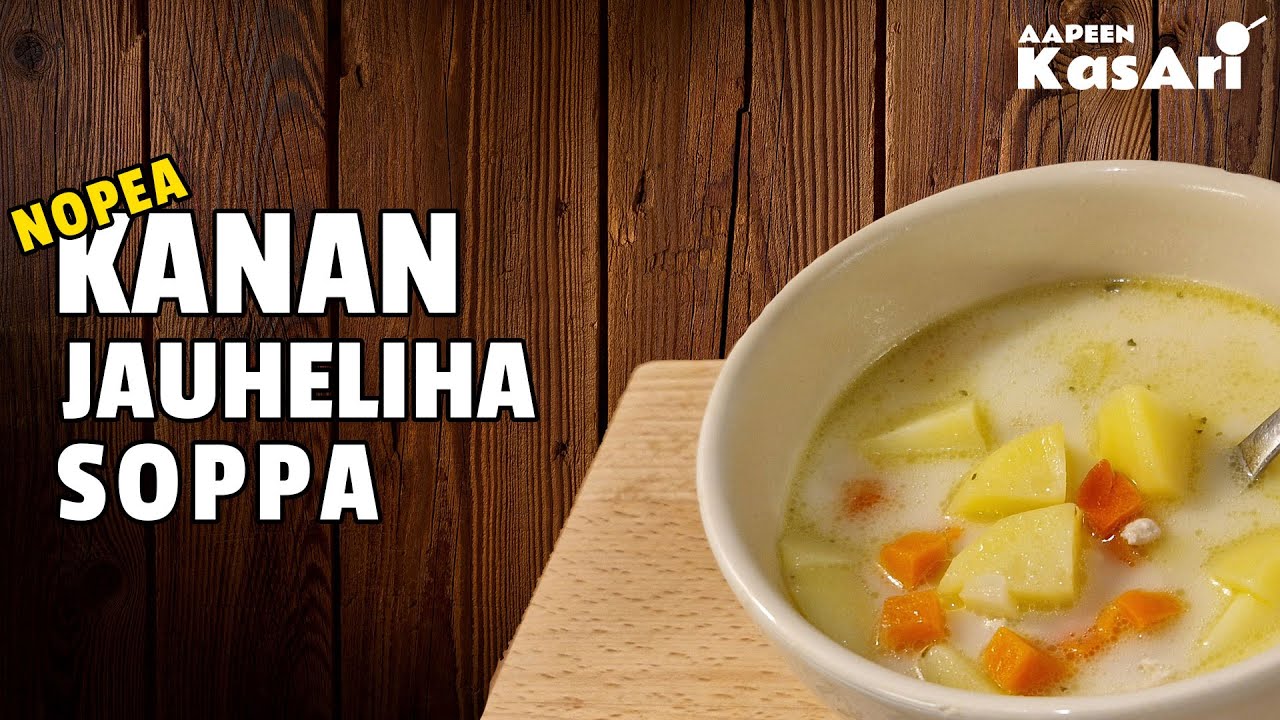 Jauhelihakeitto kanasta | Arkiruokaa nopeasti | #ruoka #kana #soppa