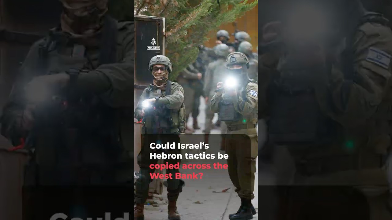 Hebron under Israeli lockdown amid wider West Bank annexation plans | AJ#shorts