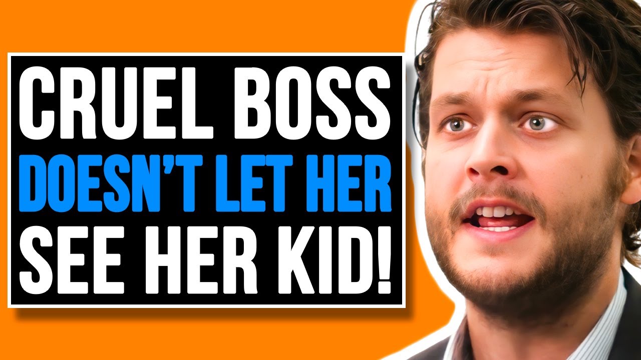 Heartless Boss Doesn’t Let Her Leave To Pick Up Her Kid!