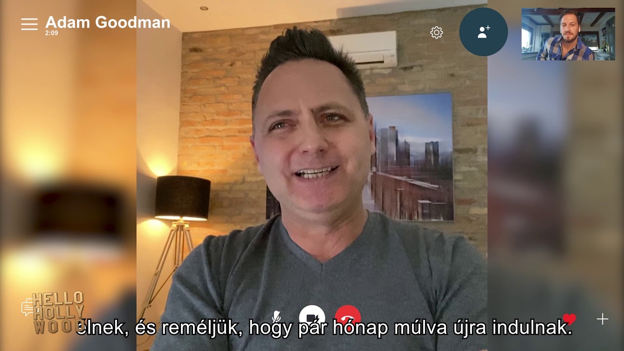 Hello Hollywood: Adam Goodman and the lockdown. (Apr 19, 2020)