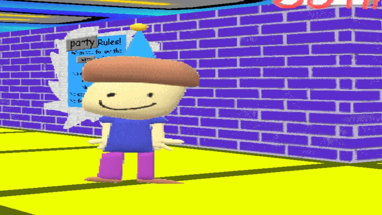 David's birthday bash thing - Baldi's Basics Mods