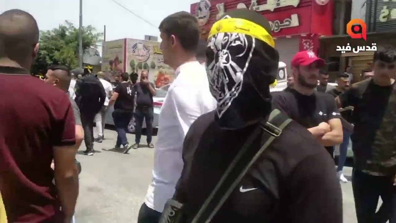 🔶 🎥 تشييع جثمان الشهيد الطفل زيد غنيم في بلدة الخضر جنوب بيت لحم.