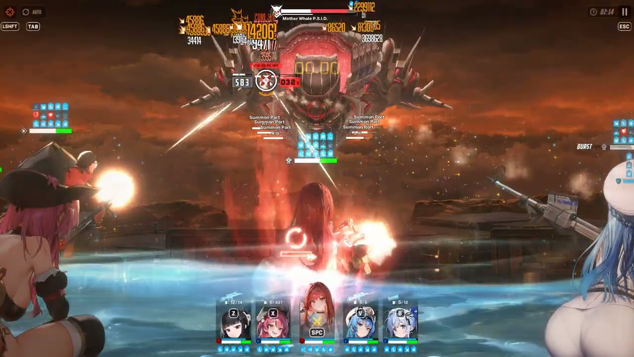 GODDESS OF VICTORY: NIKKE - Elysion Tribe Tower 580 - Mother Whale (Red Combat Power)