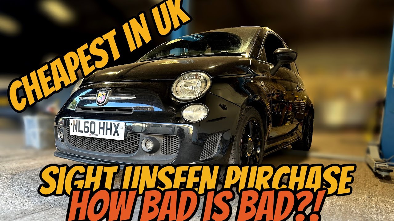 CHEAPEST ABARTH IN UK?! - Can we make it roadworthy on a budget?!