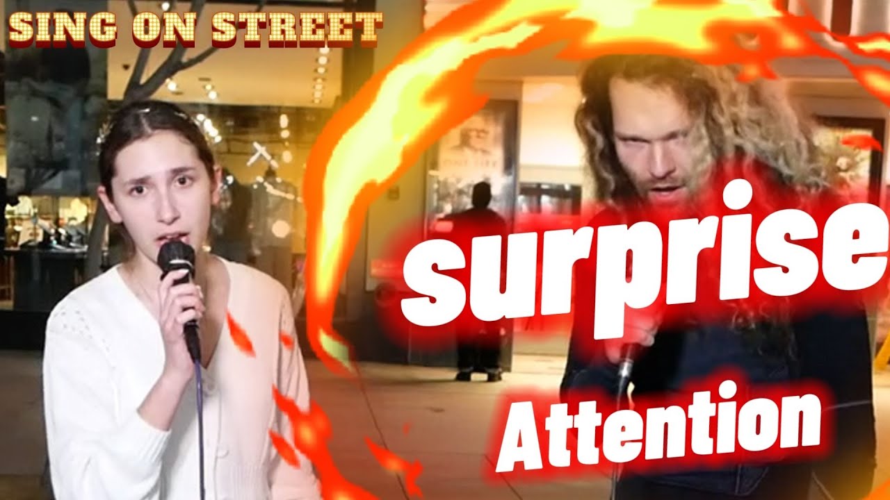 💘Young Lady Surprises Crowd by Amazing High Note😱They first met here!!🍀The Phantom of the Opera