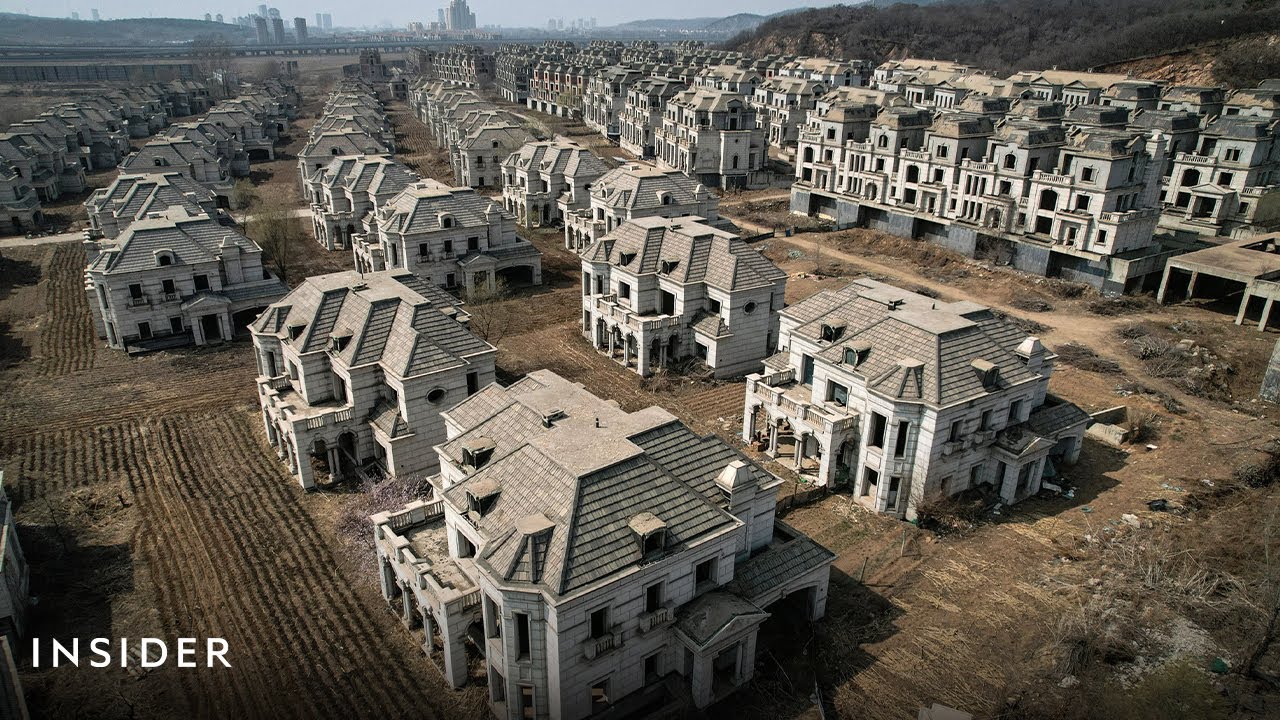 Check Out A Ghost Town Of Deserted Chinese Mansions | Insider News