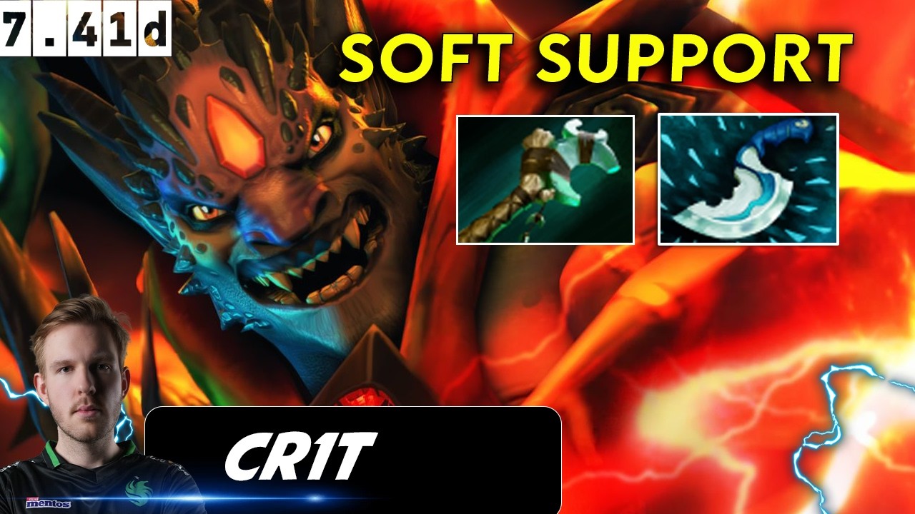 Cr1t Lion Soft Support - Patch 7.41d Pro Player Full Gameplay