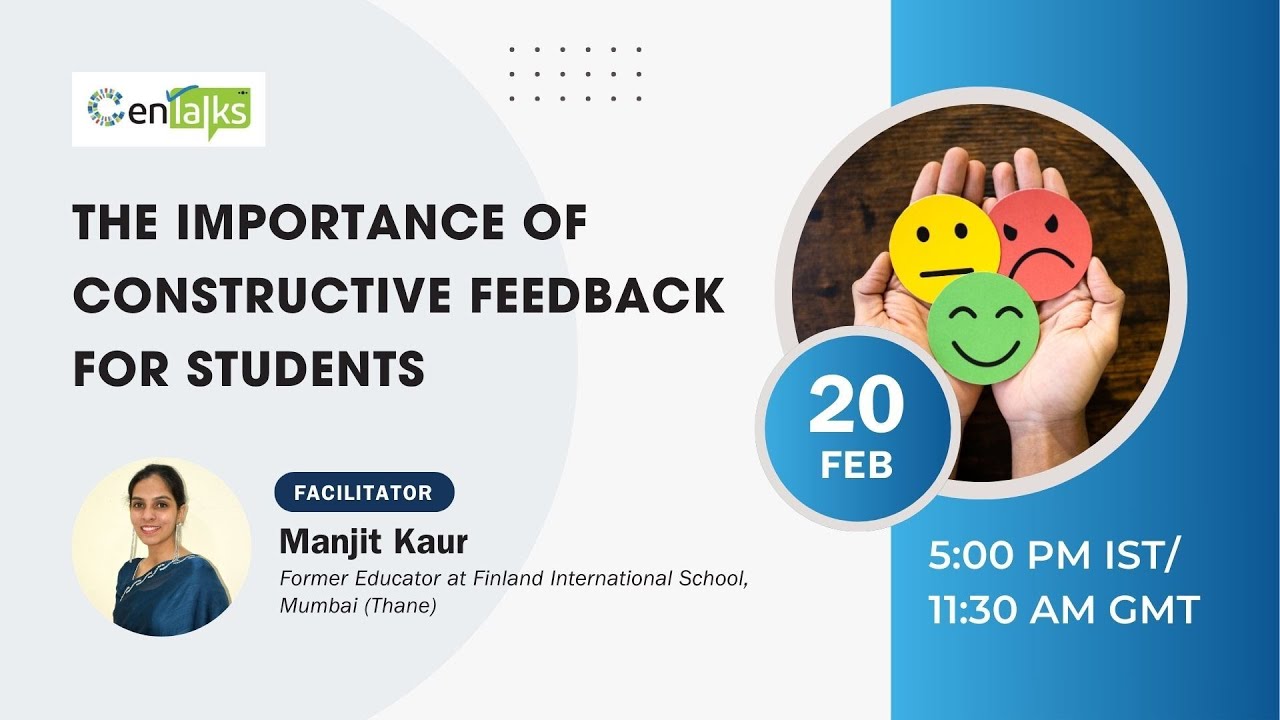 The Importance of Constructive Feedback for Students