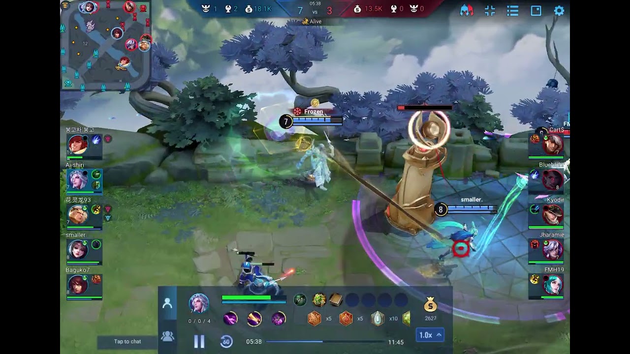 Honor of Kings HOK Ming Star Teller SSS MVP Gameplay