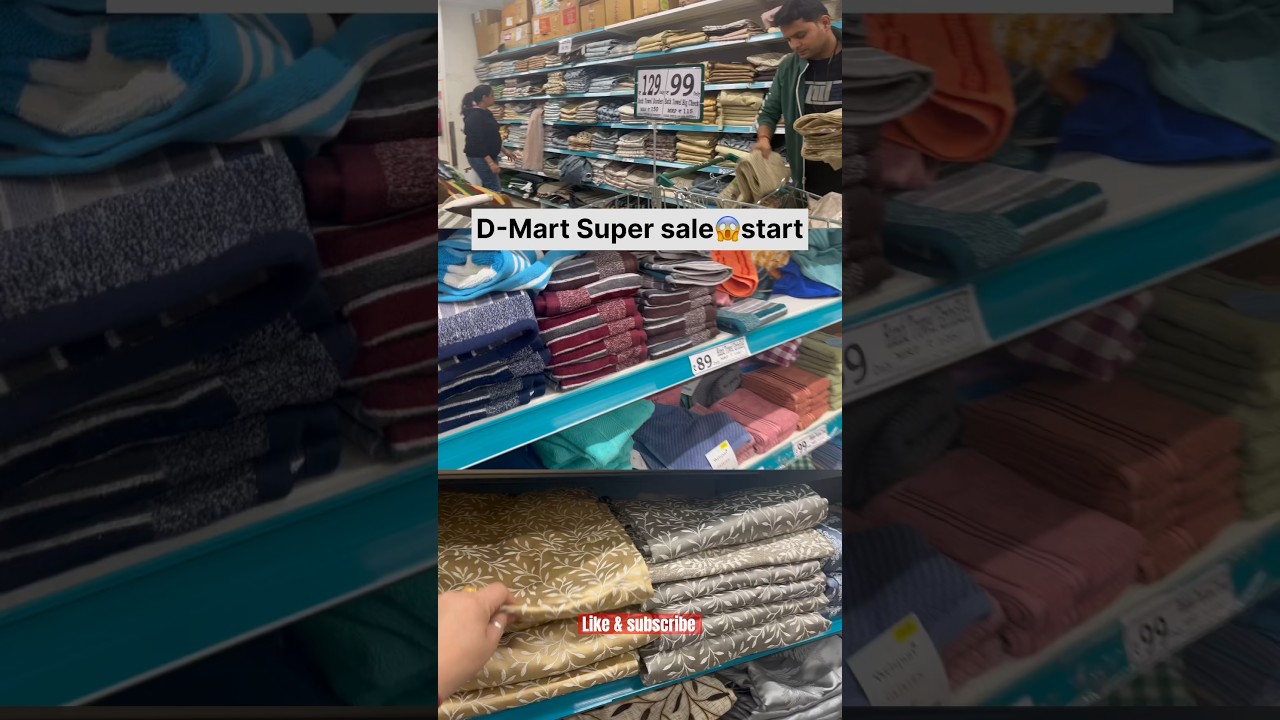 Super Sale🛍️ Start D-mart 