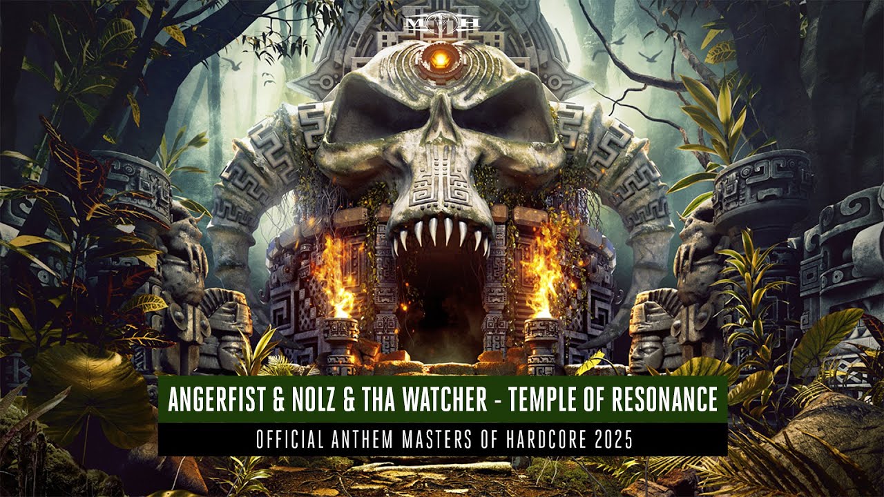 Angerfist & Nolz & Tha Watcher - Temple Of Resonance (Official Masters of Hardcore 2025 Anthem)