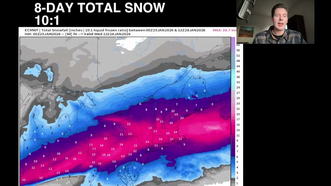 Mountain Weather Update 1/25, Meteorologist Chris Tomer