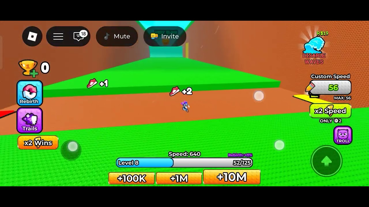 Playing escape tsunami on a bike first time