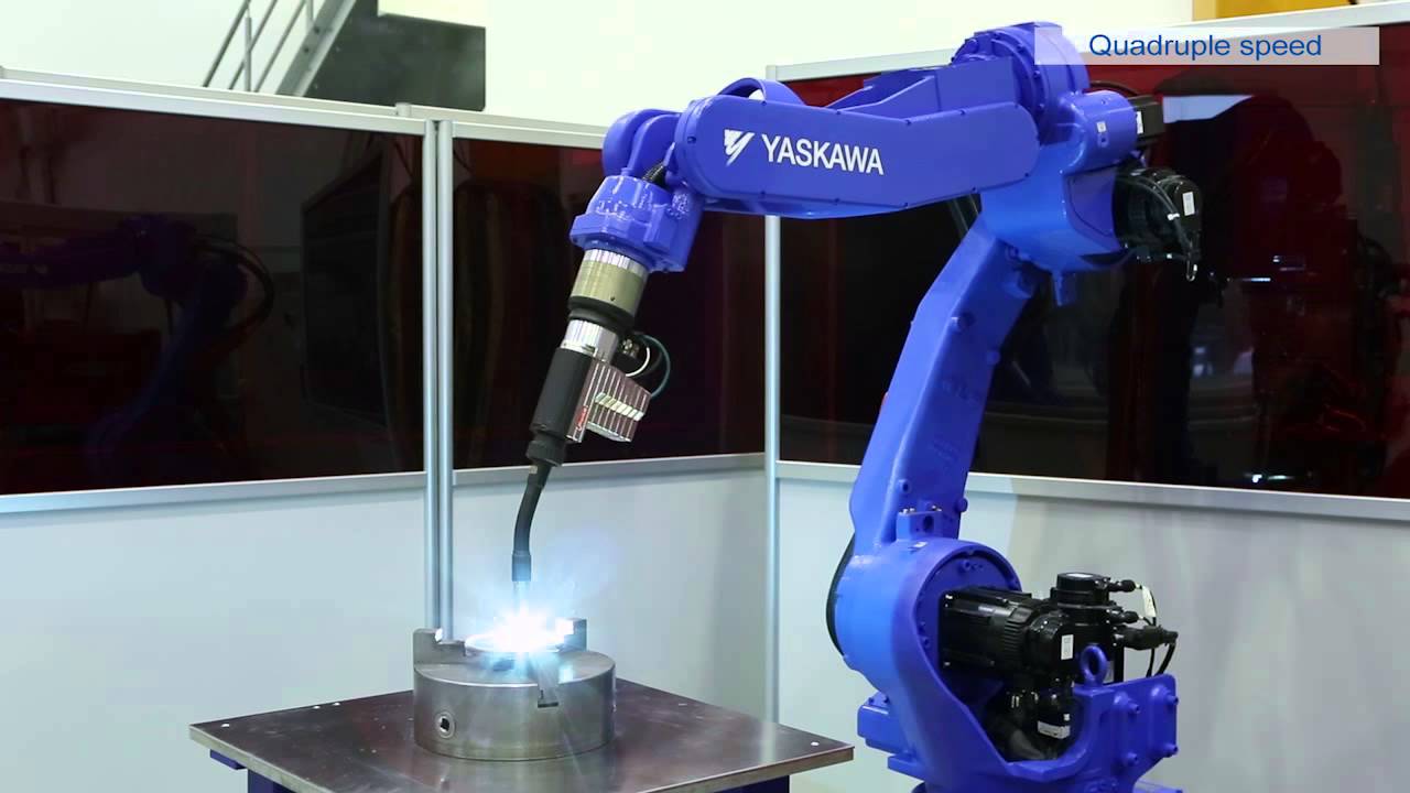 YASKAWA brazing giveaway with MOTOMAN MA1800