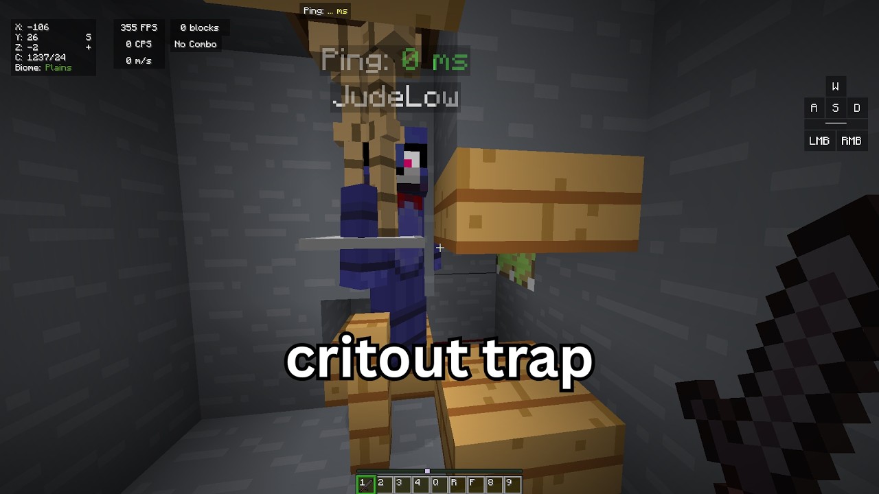 armour stand critout trap tutorial
