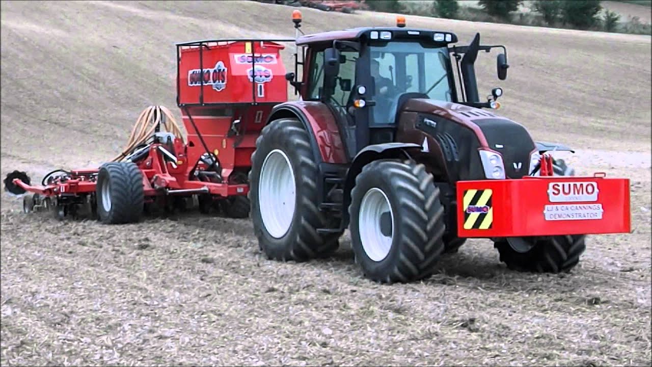 Sumo DTS4 drilling Winter Wheat