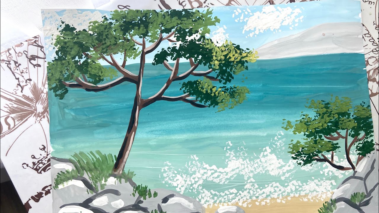 Морський пейзаж.