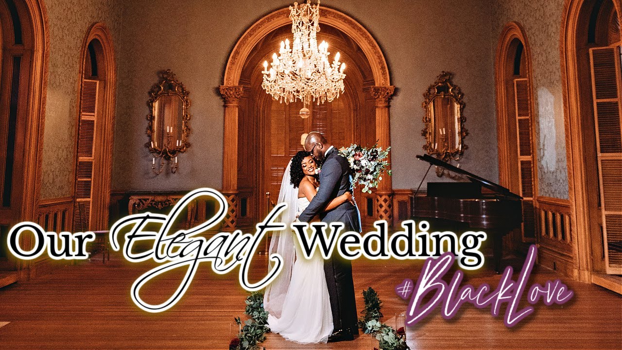Starr & David's Elegant Wedding at the Historic Hay House | #BlackLove