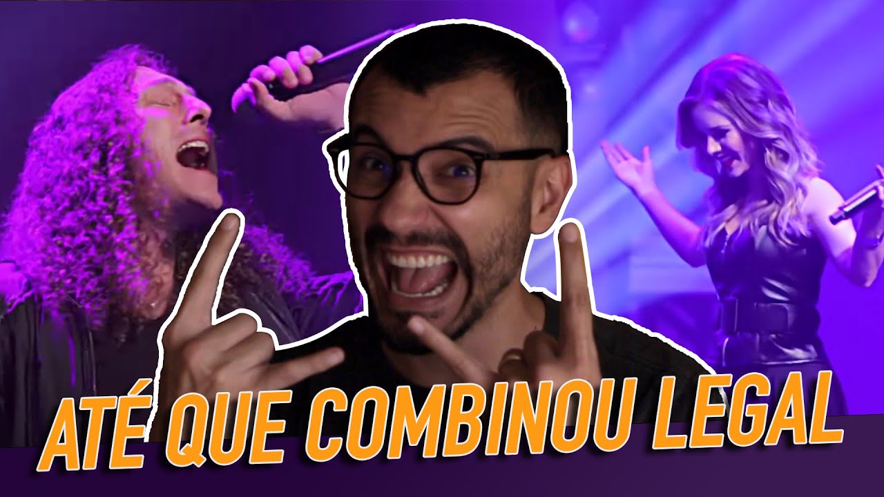 (REACT) ANGRA e SANDY - Black Widow's Web - Professor Bruno Padovani