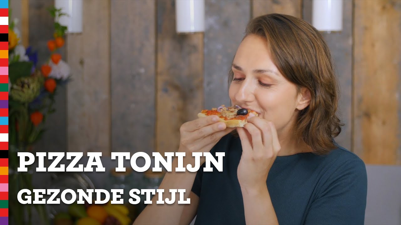 Pizza tonijn | Gezond recept | Favorieten Gezonde Stijl