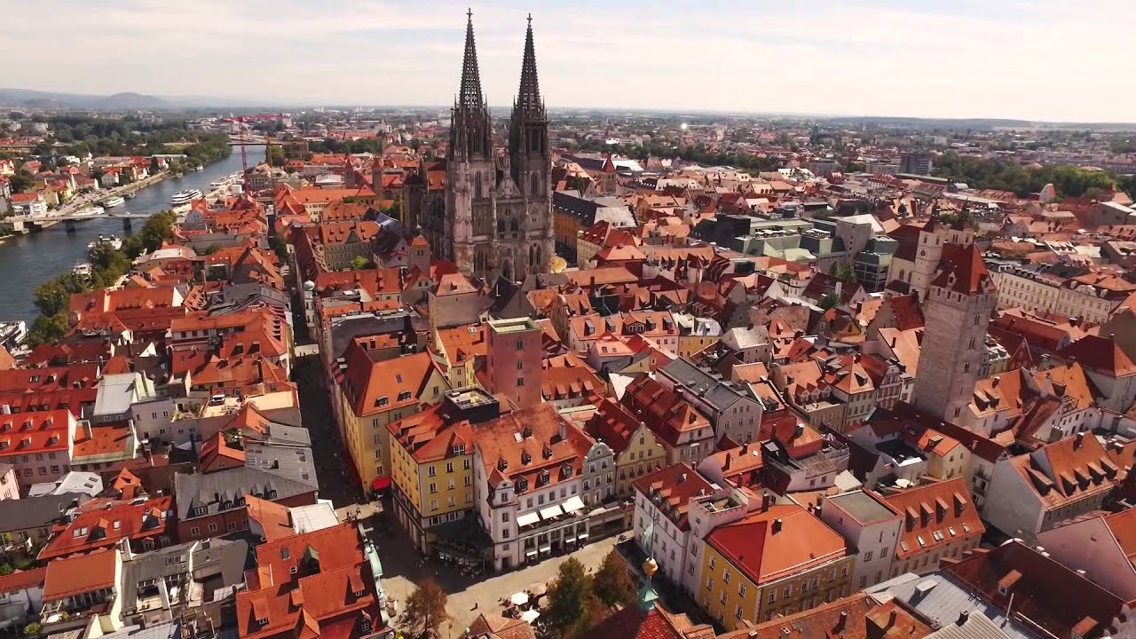 Regensburg von oben - ANTENNE BAYERN 