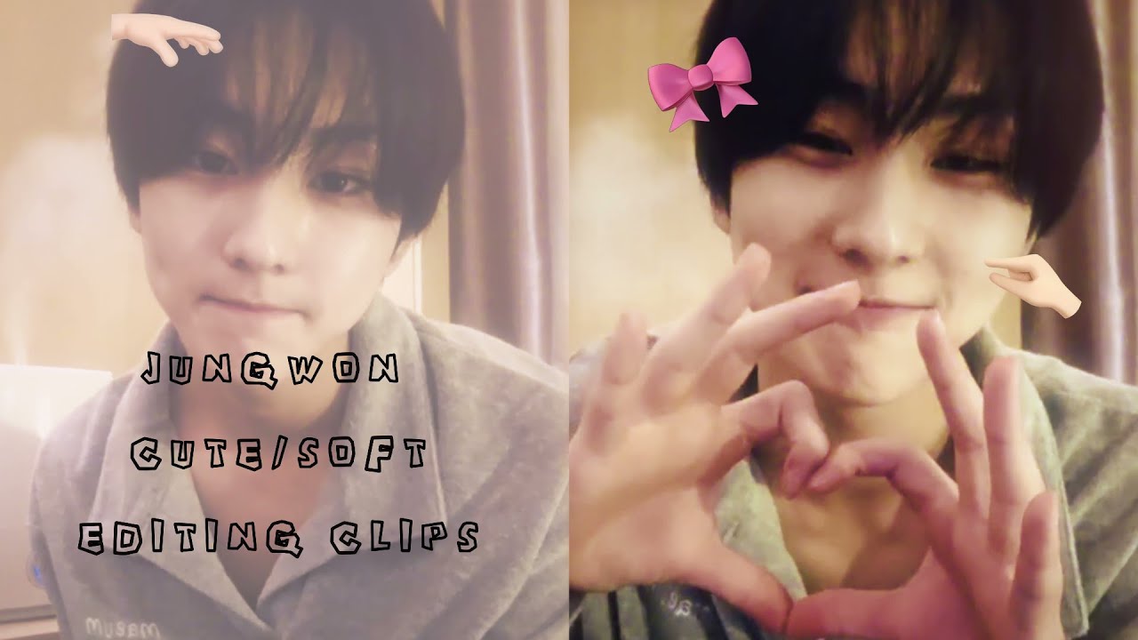ENHYPEN Jungwon cute/soft editing clips (Old and new)