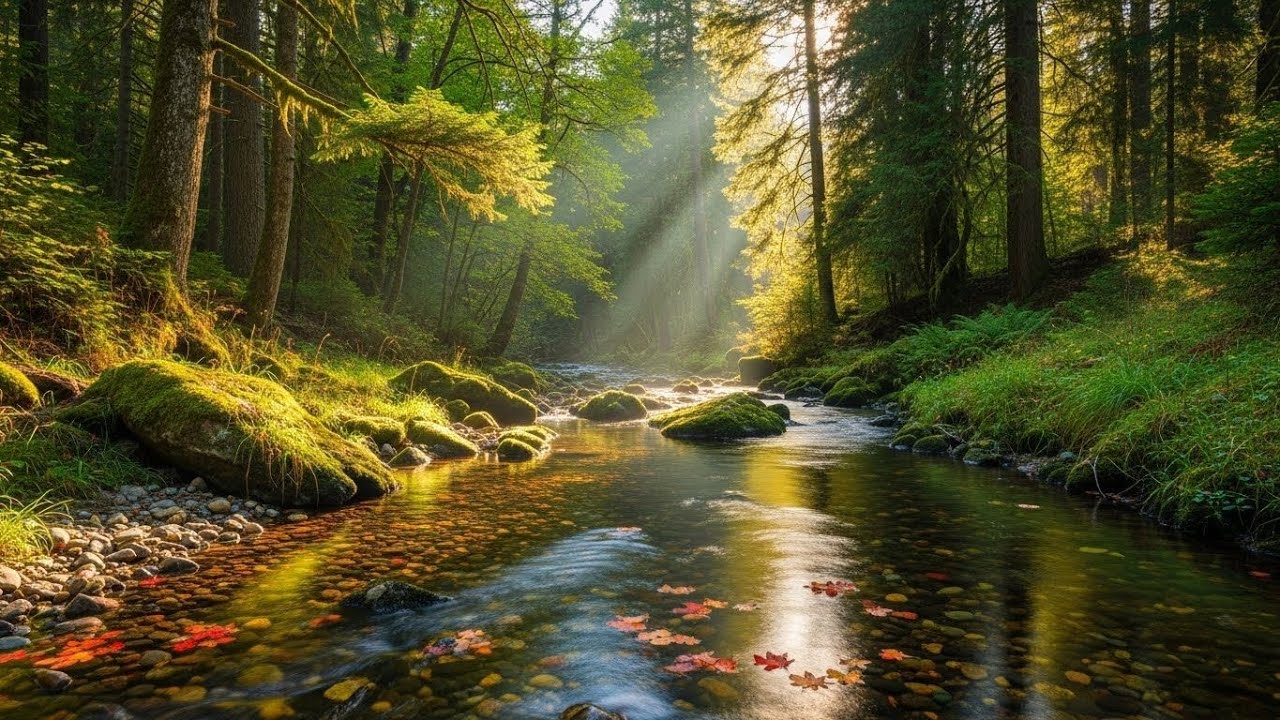 River Soundscape 🌿 Peaceful Water Ambience for Meditation, Study, and Relaxation #37