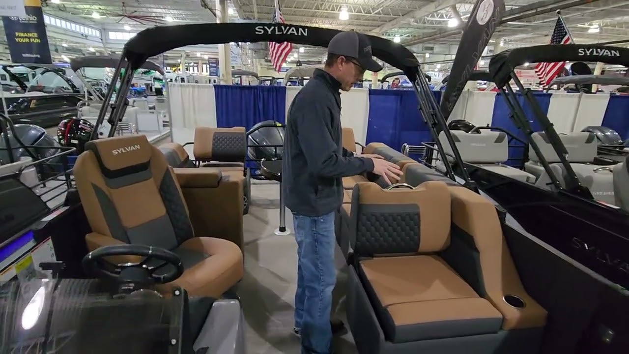 2026 Sylvan L3 SLZ Platinum pkg - Fisher's Marina  740 467 2905 