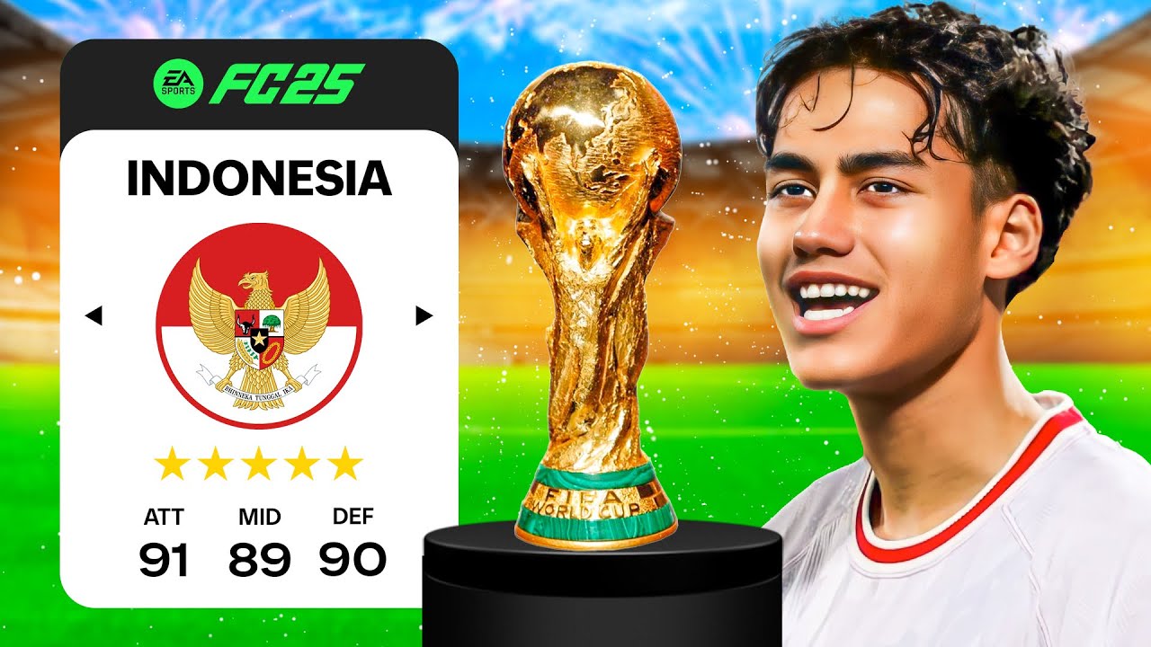 I Rebuilt Indonesia into World's Best Football Country