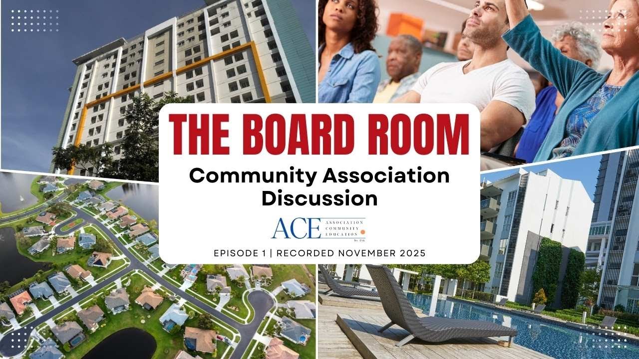 The Board Room: Episode 1 | Community Association Communication