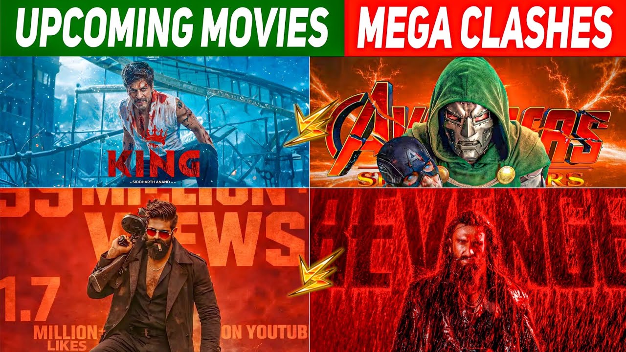 Top 5 Mega Clashes That Will Set 2026 Box Office on Fire!