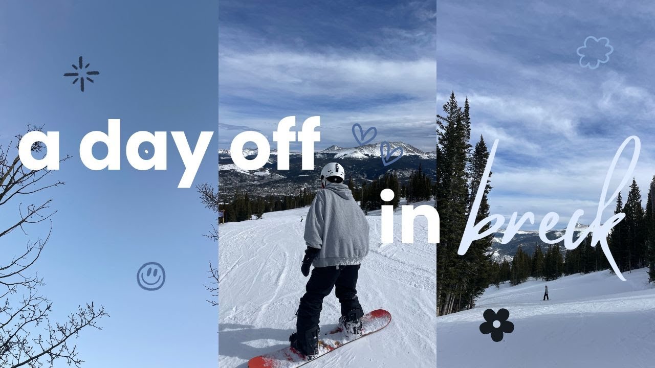 a day off spent snowboarding! (and falling)