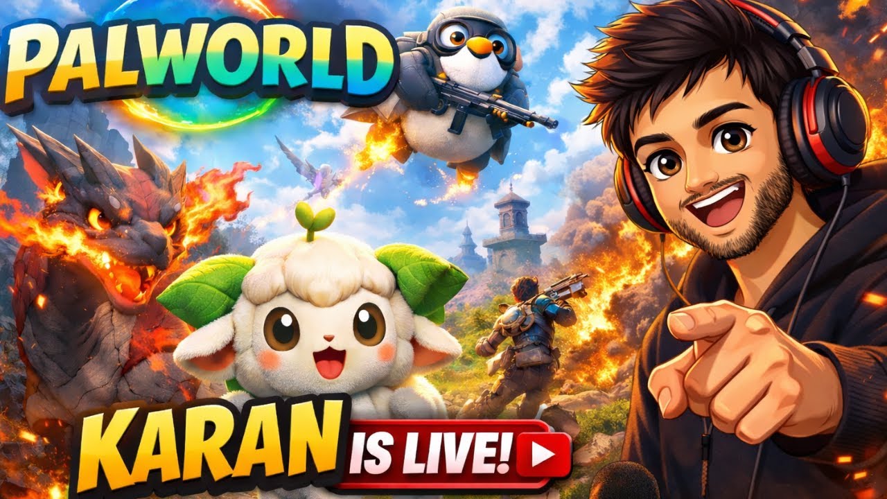 Palworld Begins! Day 1 Adventure Unleashed FT @jkgamingzoneyt
