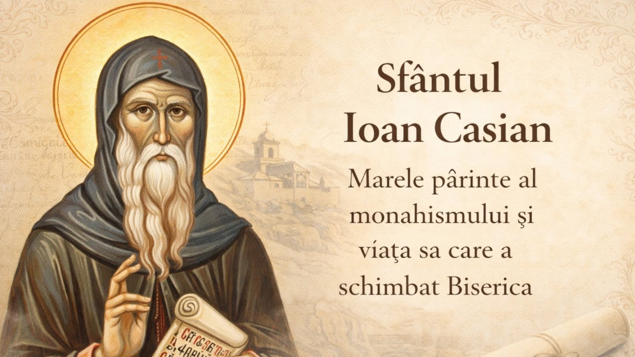 Sfântul Ioan Casian – marele părinte al monahismului și viața sa care a schimbat Biserica