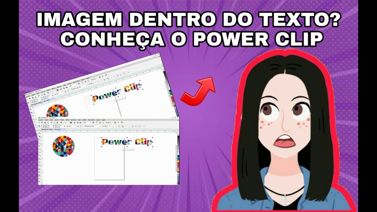Passo a Passo PowerClip no Corel Draw 2019